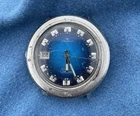 Vintage Seiko Auto Men’s Watch Blue Dial Date 21 Jewels Japan AS-IS RUNNING