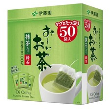 Itoen Oi Ocha Green Tea With Matcha , 1.8G X 50 Bags, Eco Tea Bags 