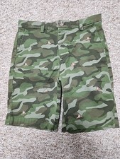 Vineyard Vines Boys Camouflage Embroidered Surf Dog Breaker Short 14