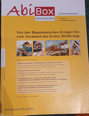 Abi Box Geschichte Schülerarbeitsbuch, Von den Napoleonischen Kriegen bis...