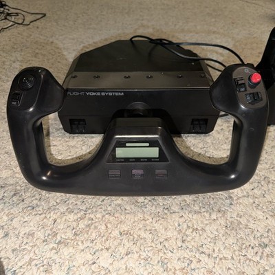 Logitech G Saitek Pro Flight Yoke System Black, Compatible with PC, YOKE-ONLY