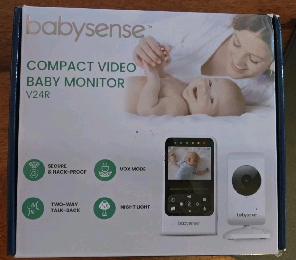 BABYSENSE COMPACT VIDEO BABY MONITOR Camera & Audio Room Temp Night Vision V24R
Opens in a new windo