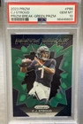 💥🏈CJ STROUD 2023 Panini Prizm Prizm Break Green Ice RC #PSA 10 GEM MINT!!!🏈💥