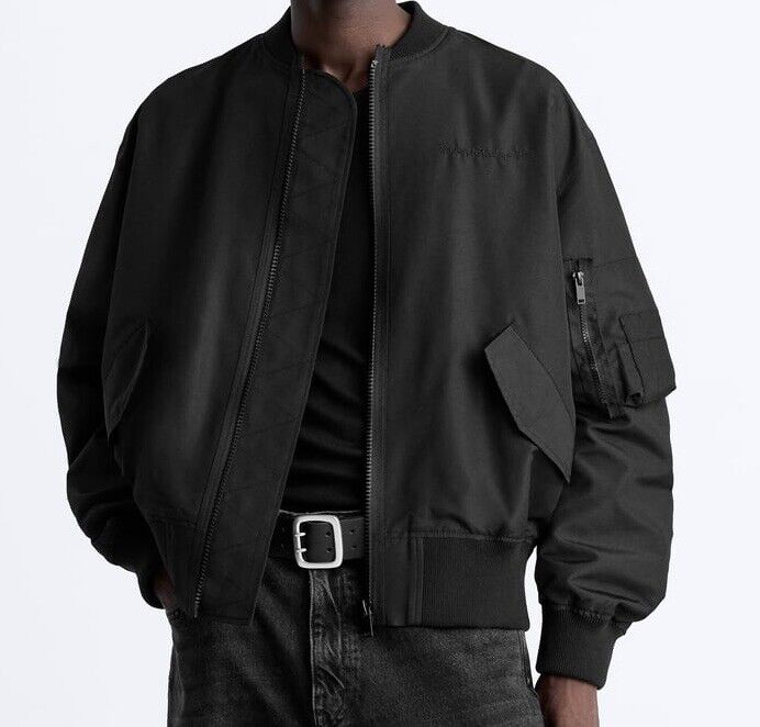 ZARA X SALVENTIUS PATCH BOMBER JACKET Limited Edition ZARA X SALVENTIUS PATCH BOMBER JACKET Limited Edition