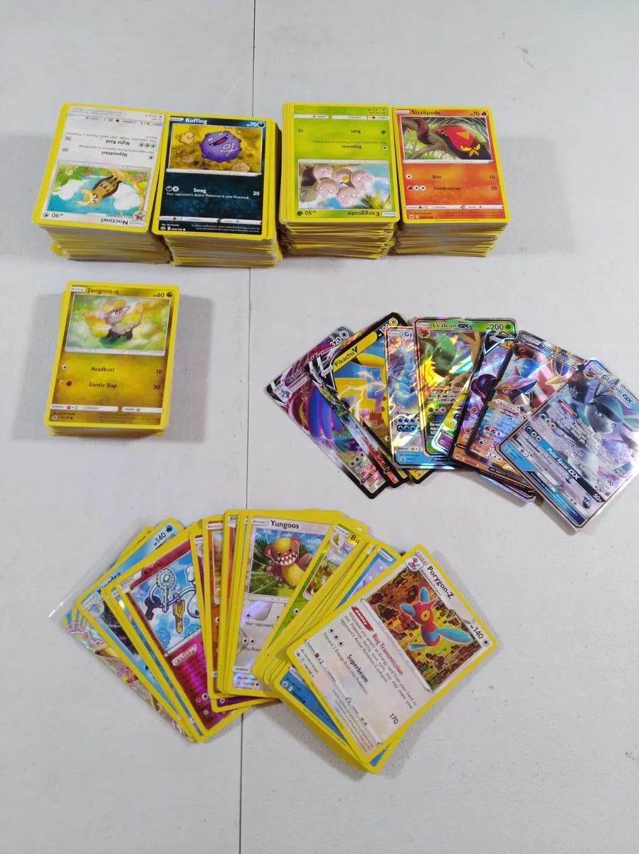 Large Pokemon TCG Mixed Card Lot 450 Cards