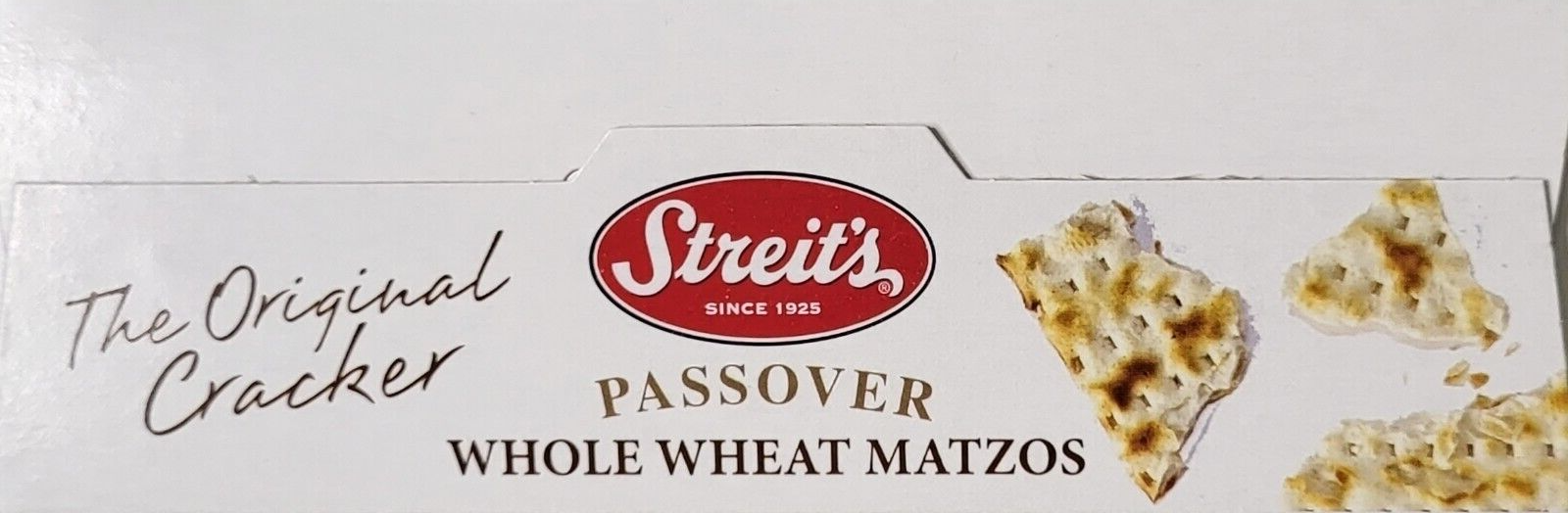 Streit's WHOLE WHEAT Matzo, 11 oz Sodium Free (1 Box) Kosher for Passover 2024 eBay