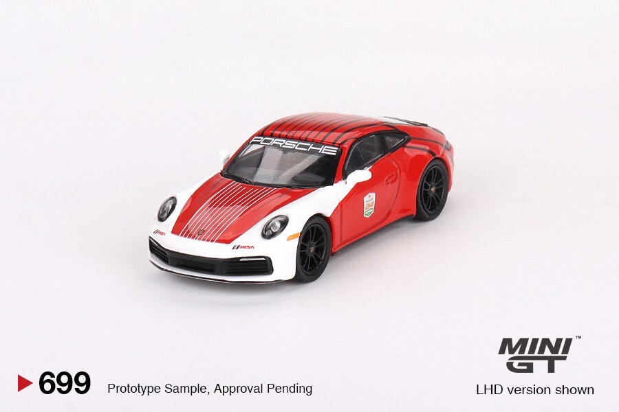 ミニカー MINI GT Porsche 911 Carrera 4S Lava 371 Mini GT 1:64 Porsche 911 (992) Carrera 4S Lava Orange #371
