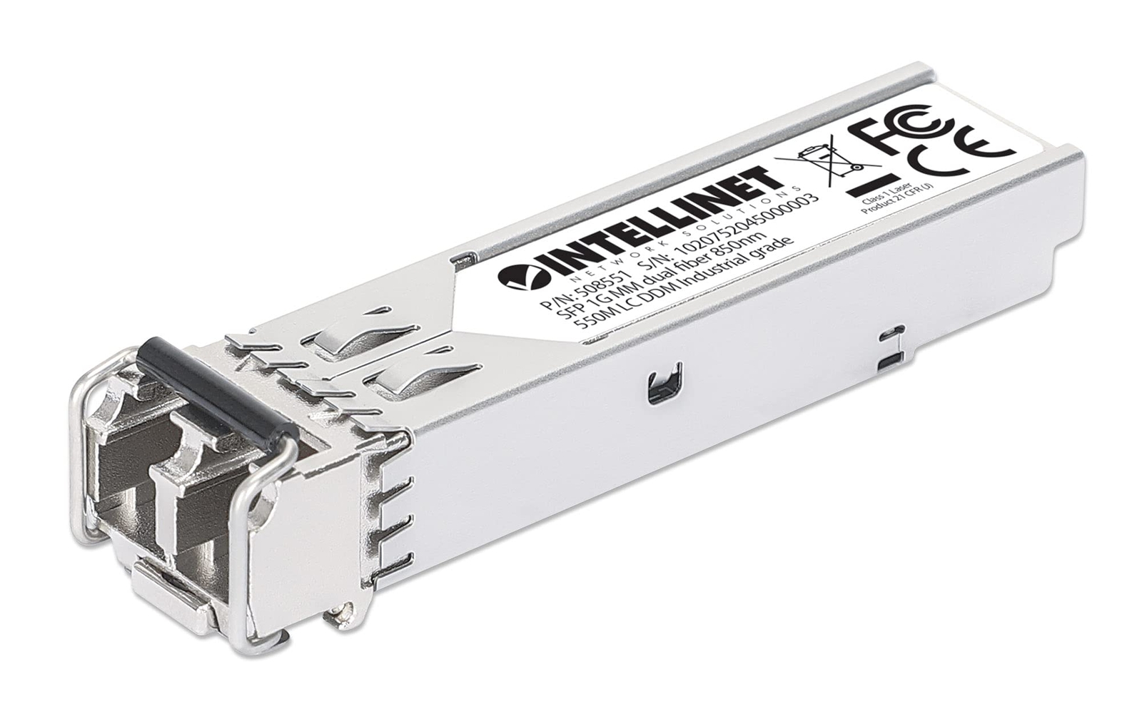 INTELLINET Mini-GBIC 1GBase-SX LC MM 550m MSA-Konf NUOVO