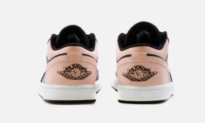 Nike Air Jordan 1 Low Crimson Tint Pink Black 553558 553560 034 GS