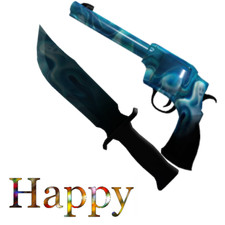 GHOST KNIFE GUN🖤👻FAST DELIVERY💙👻MURDER MYSTERY 2🖤👻MM2 ROBLOX LEGENDARY