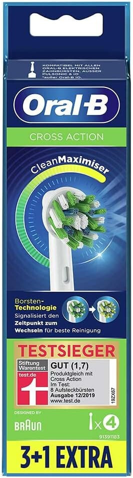Oral-B Cross Action Electric Toothbrush Replacement Brush He