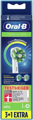 Oral-B Cross Action Electric Toothbrush Replacement Brush Heads Refill 3+1