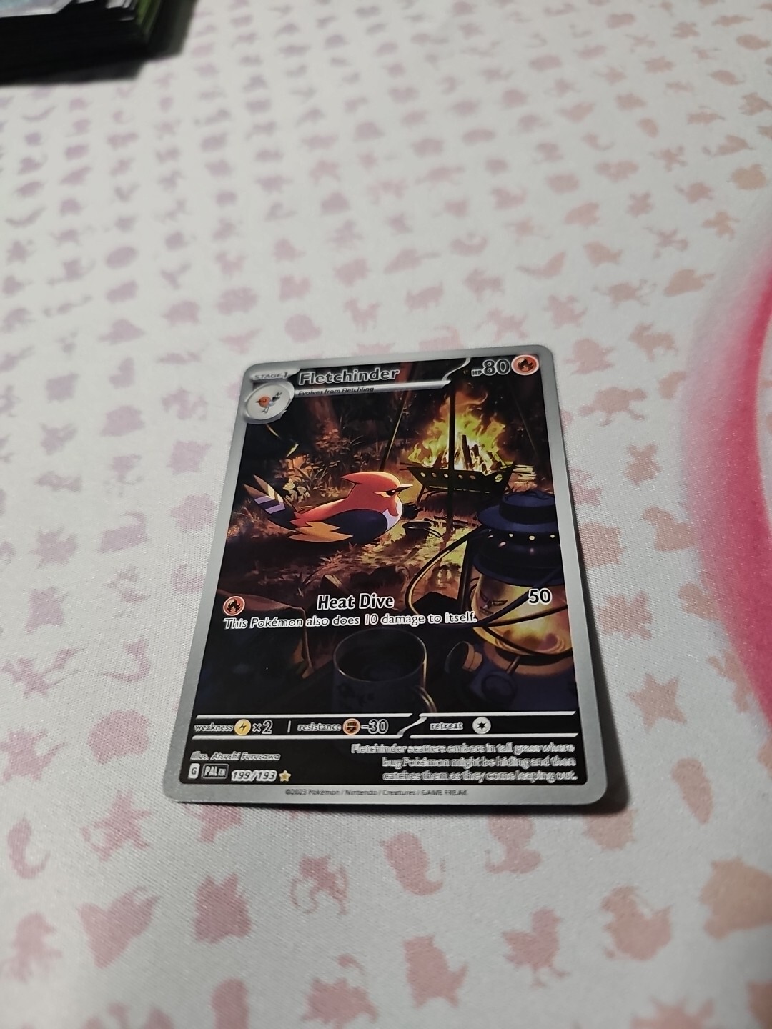 Fletchinder 199/193 Sv02: Paldea Evolved Holo