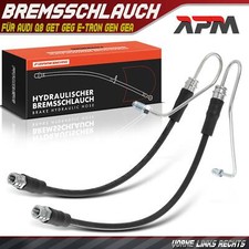2x Bremsschlauch Bremsschläuche Vorderachse für Audi Q8 GET GEG E-Tron GEN GEA
