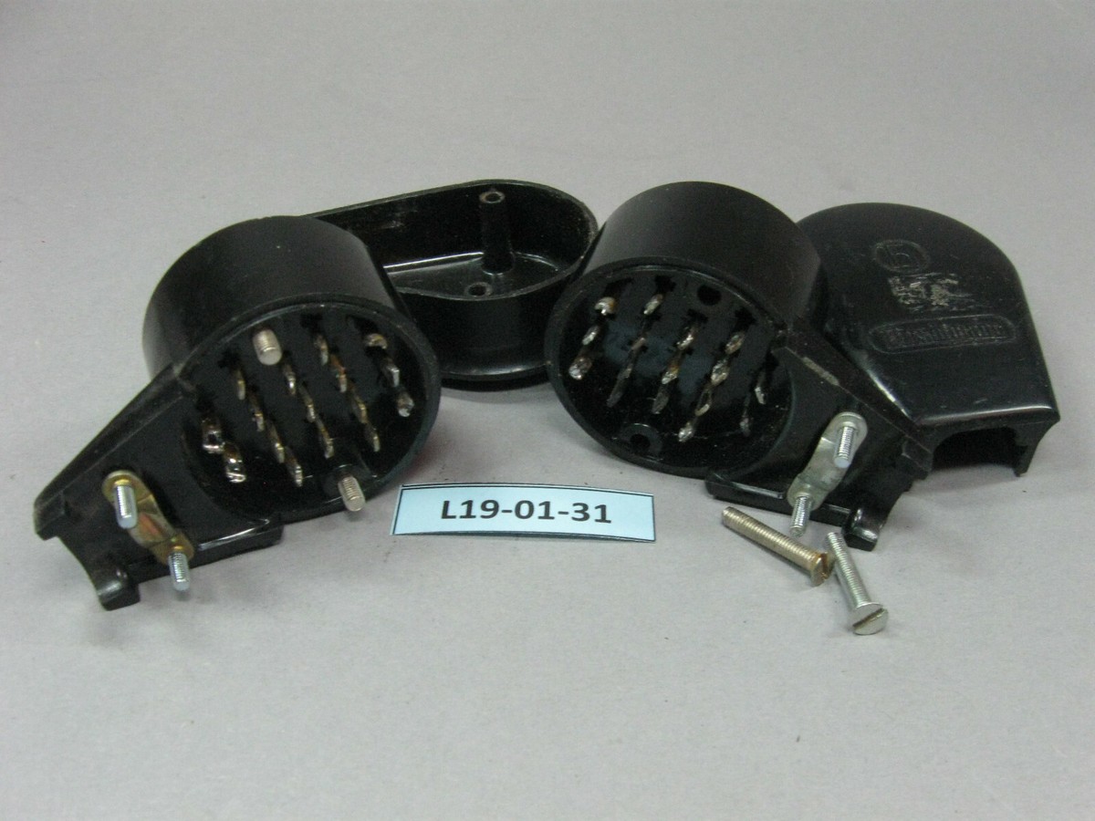 Varianten gebr MehrfachSteckverbinder Hirschmann ME60, 100, 160  