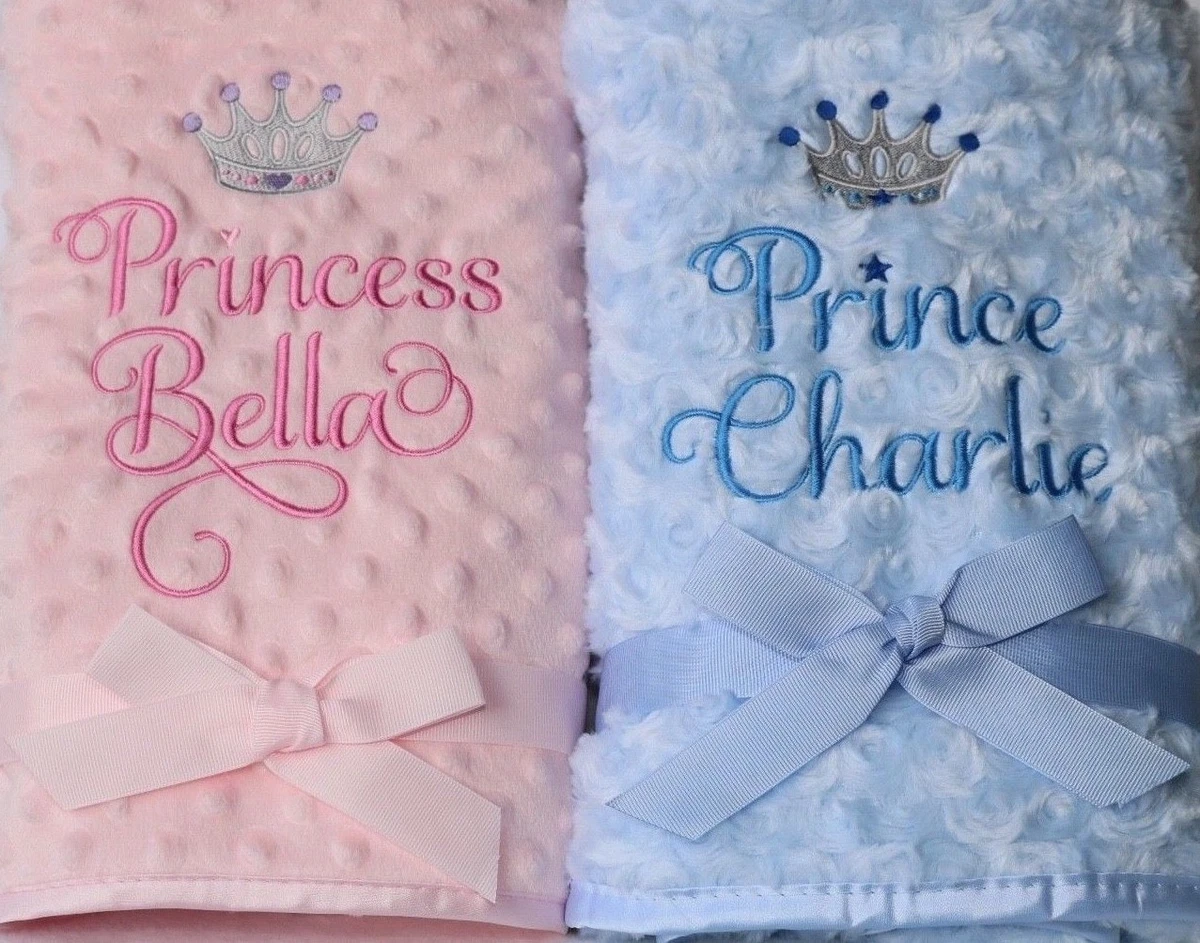Ebay personalised sales baby blanket