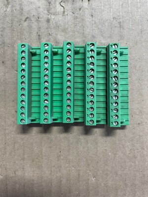 (Lot of 5) Phoenix Contact 1754669 MSTB 2,5/13-ST 13 Contact PCB Connector