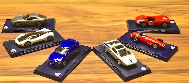 Maserati model Car Collection 1:60 zinc alloy Limited Diecast