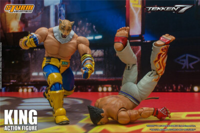 Storm Toys BNTK04 KING - TEKKEN 7 Leopard King 1/12 Scale