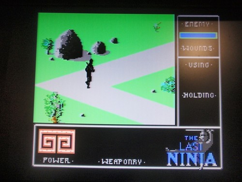 The Last Ninja 5.25" Floppy Disk + Manual game Commodore 64/128 Activision 1987 - Picture 15 of 19
