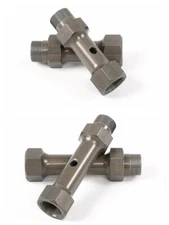 Alloy Rear Wheel Double Axle Adapter Extender for HPI Rovan Km Baja 5b 5sc 5T 