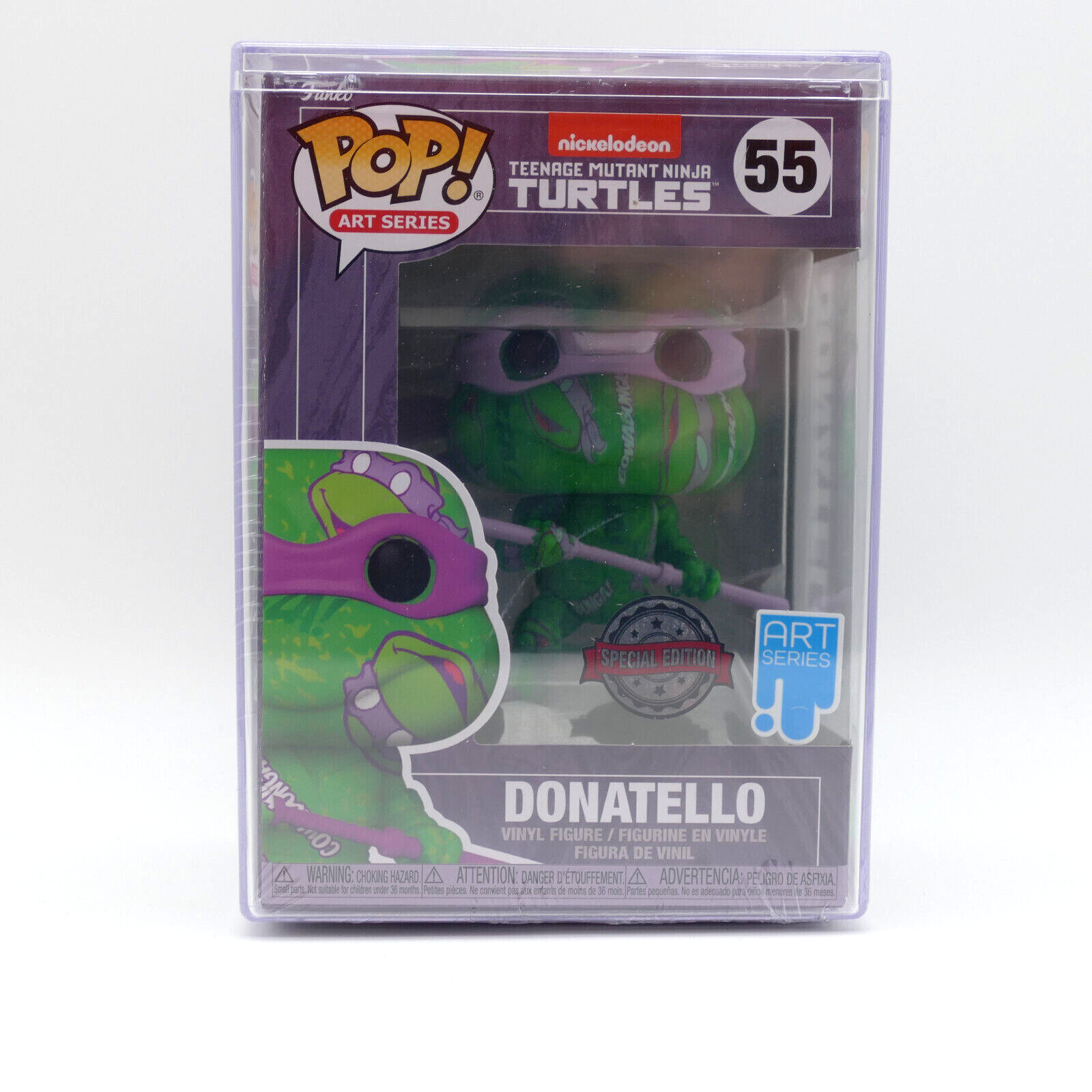 Funko Pop! Art Series Teenage Mutant Ninja Turtles Donatello #55 Special Edition