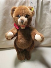 Orsi Steiff brown bear 1980s, jointed, 12-inch