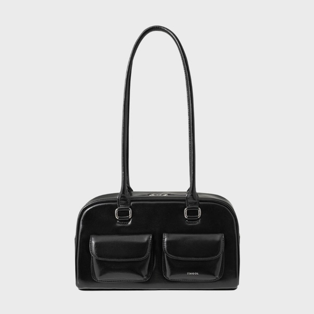 STAND OIL Chubby Bag_BLACK / STAND OIL Shoulder Bag / FEDEX