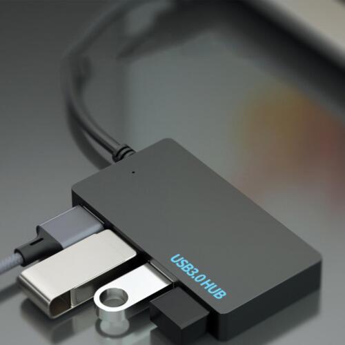 NEW 4-Ports Hub Splitter 3.0 High Speed USB Adapters Multi PC Desktop 2024 HOT - Picture 4 of 9
