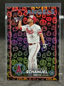 2024 Topps Update NOLAN SCHANUEL Jack O Lantern Pumpkin Rookie Debut #193