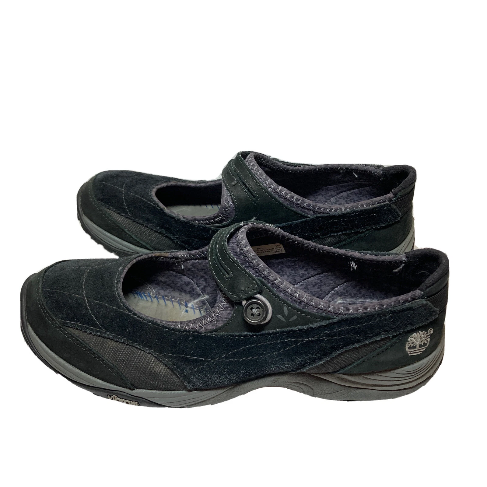 Scarpe Timberland Lionshead 56691 Mary Jane grigio nero taglia 9 5 Vibram Agile IQ