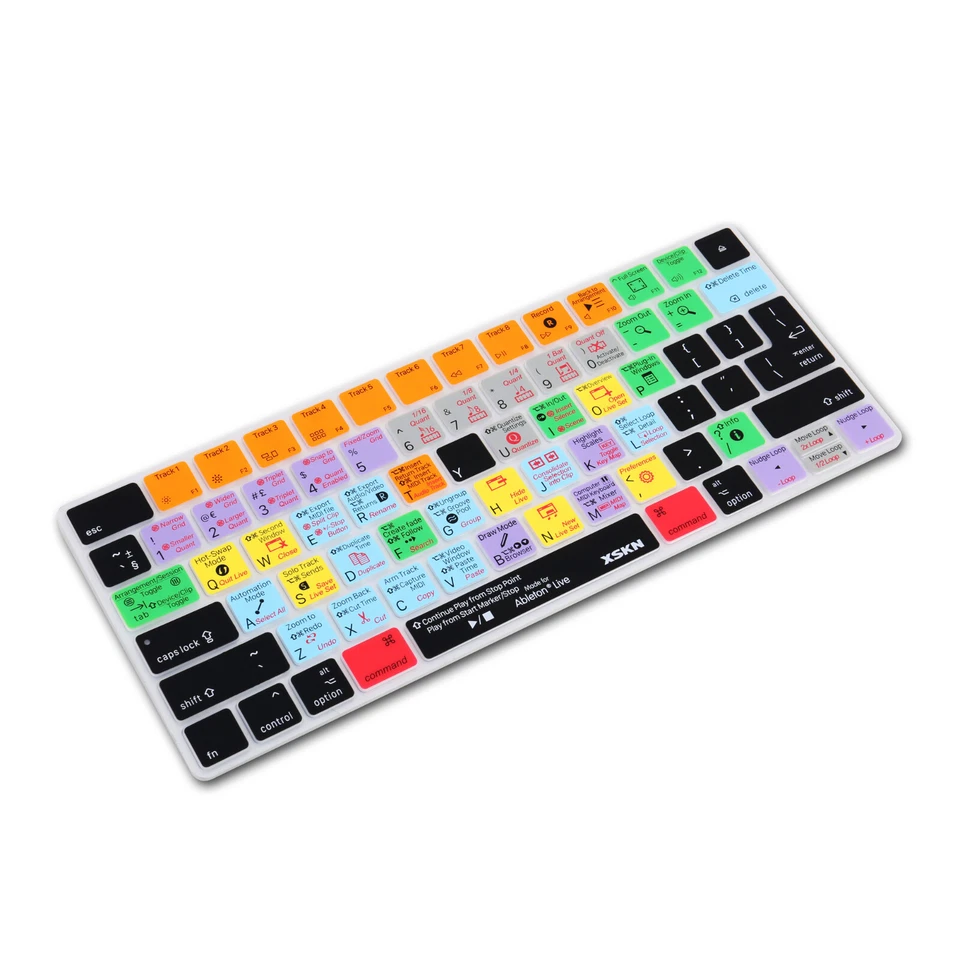 XSKN Ableton Live Shortcuts Keyboard Cover for Apple Magic Keyboard A1644 US/EU - Image 4 of 4