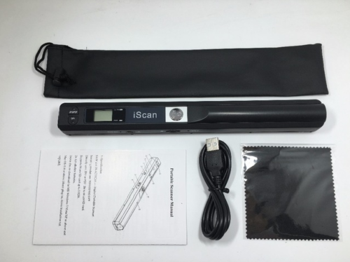 Small Handy Scanner 900 DPI Handheld Portable Handy Scanner Document Color Photo A4 Scan to ...