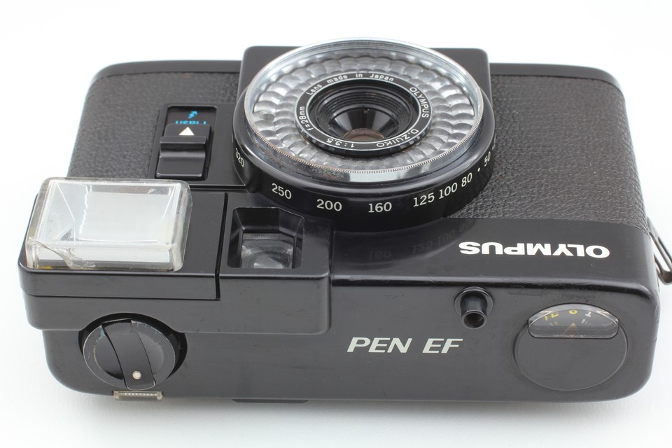 Meter & FlashOK ! [Exc+5] Olympus Pen EF 35mm Half Frame Film Camera