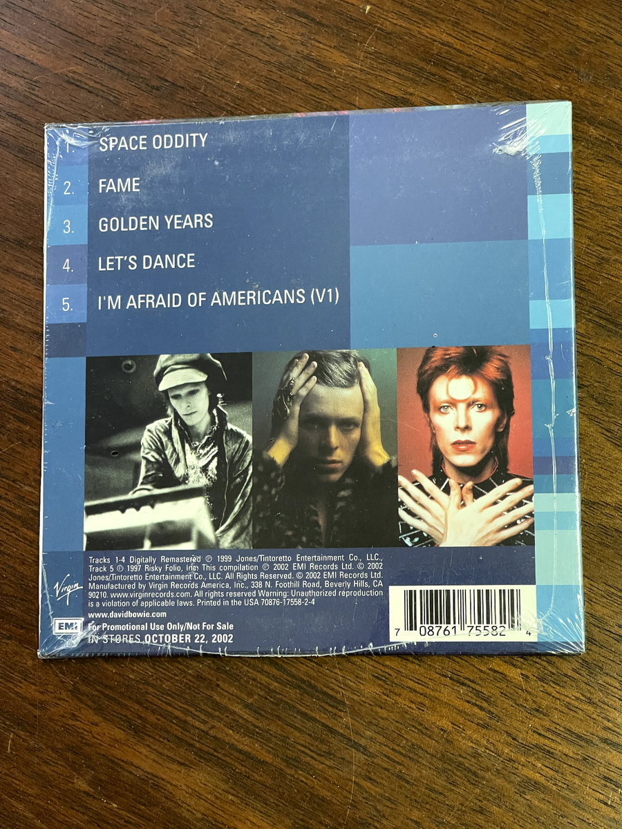 DAVID BOWIE - 5-TRACK BEST OF CD SAMPLER - 