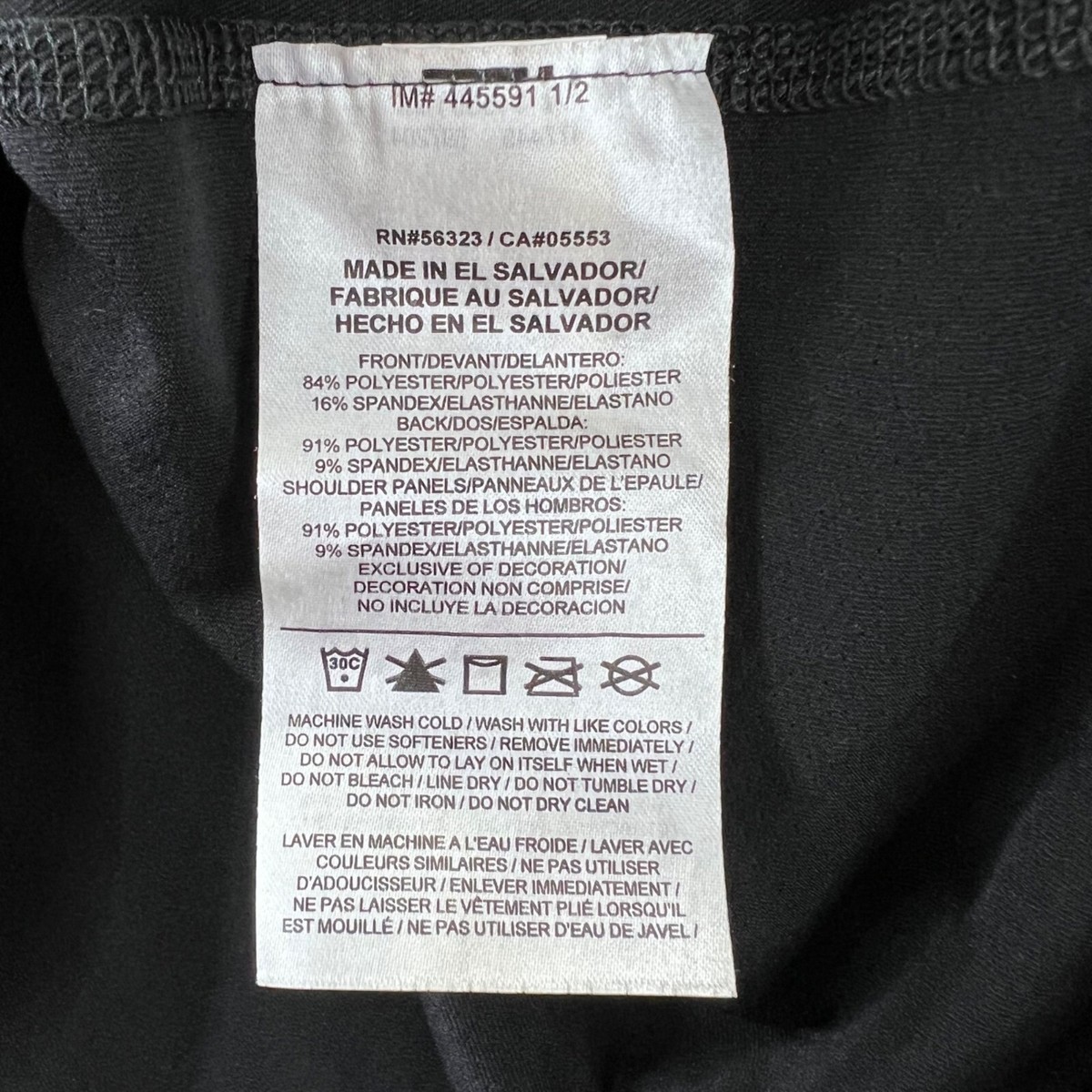 Nike Dri Fit Pro Cool Tank size S Women Black White Swoosh