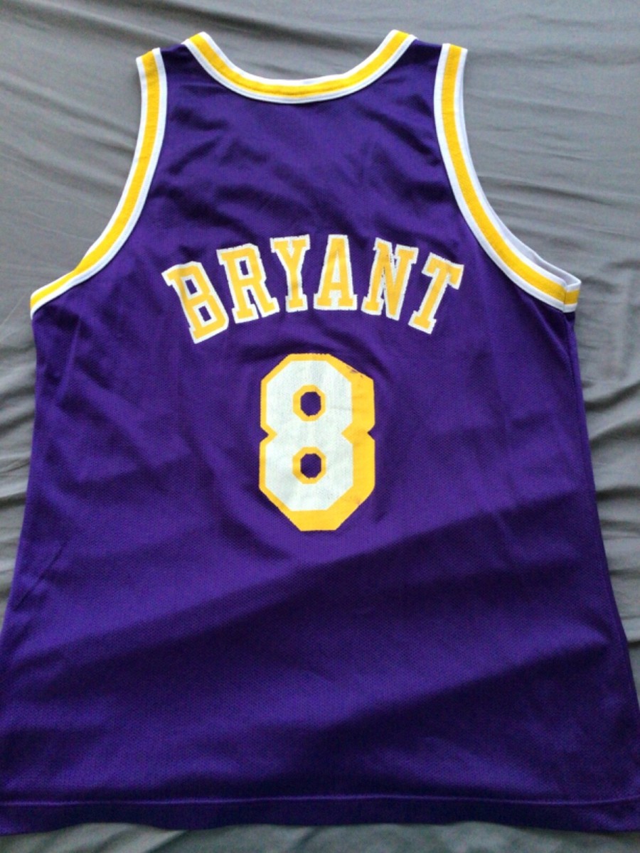 Kobe Bryant Los Angeles Lakers Vintage #8 Champion Rookie Jersey