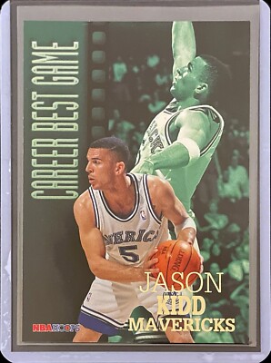 Jason Kidd - 1997 NBA Hoops Basketball - Career Best Game #337