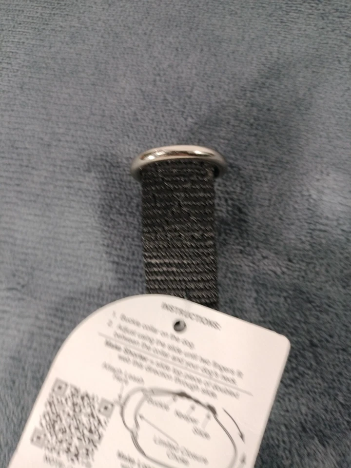 *Nuevo* Cuello Martingala Ajustable Sin Deslizable Negro Coastal Pet 3/4" 18-22" Foto 4 de 4