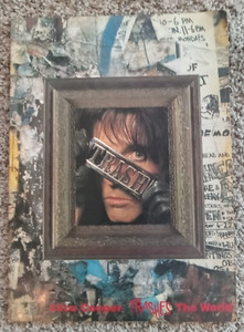 Alice Cooper Trashes The World Concert Tour Program Book 1989 Preowned