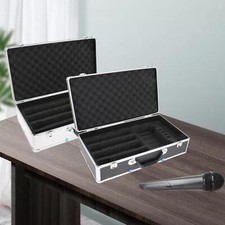 Mic Gear Storage Box Mic Bag EVA Interior Hard Shell Equipment Impactproof with