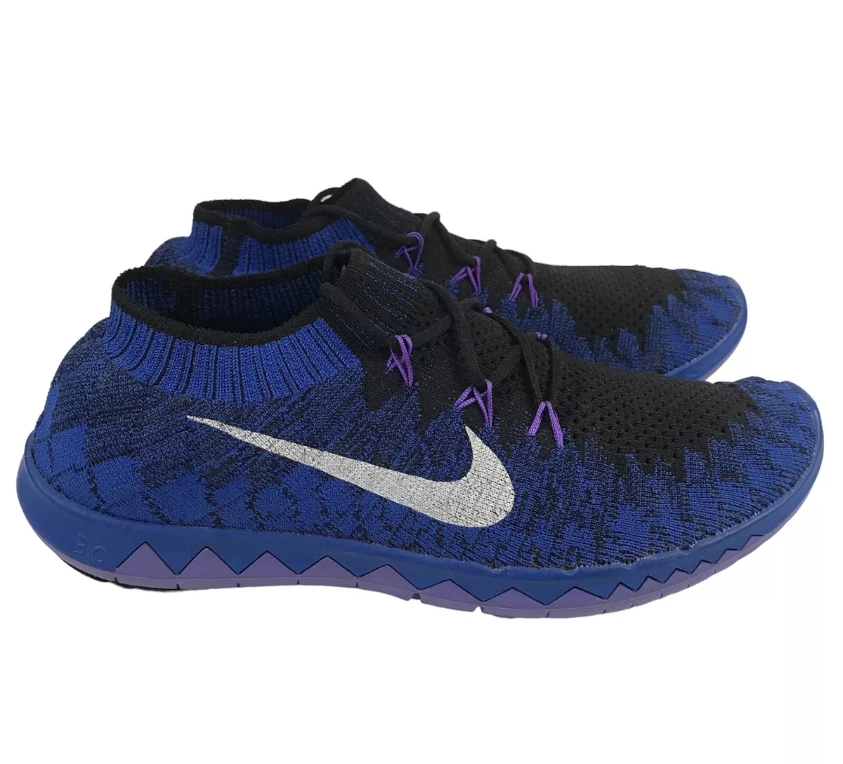 Nike Free 3.0 Flyknit Size 7.5 (636231-014) purple Running | eBay