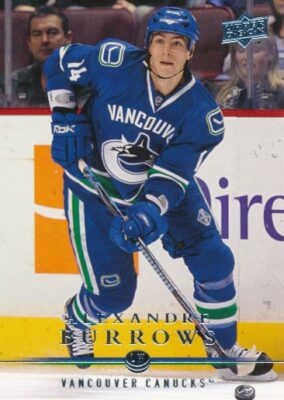 2008-09 Upper Deck #441 ALEXANDRE BURROWS - Vancouver Canucks
