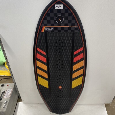 Hyperlite Speedster Wakesurfer Black/Orange 4ft 6in No Fins Slight Damage #iw