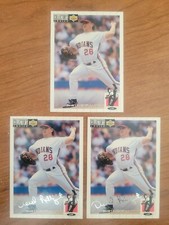 3 x 1994 Collector's Choice (2)Silver Signature Parallel & Base Derek Lilliquist