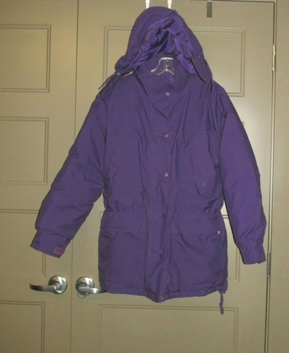 Eddie Bauer Purple Goose Down Gore-Tex 