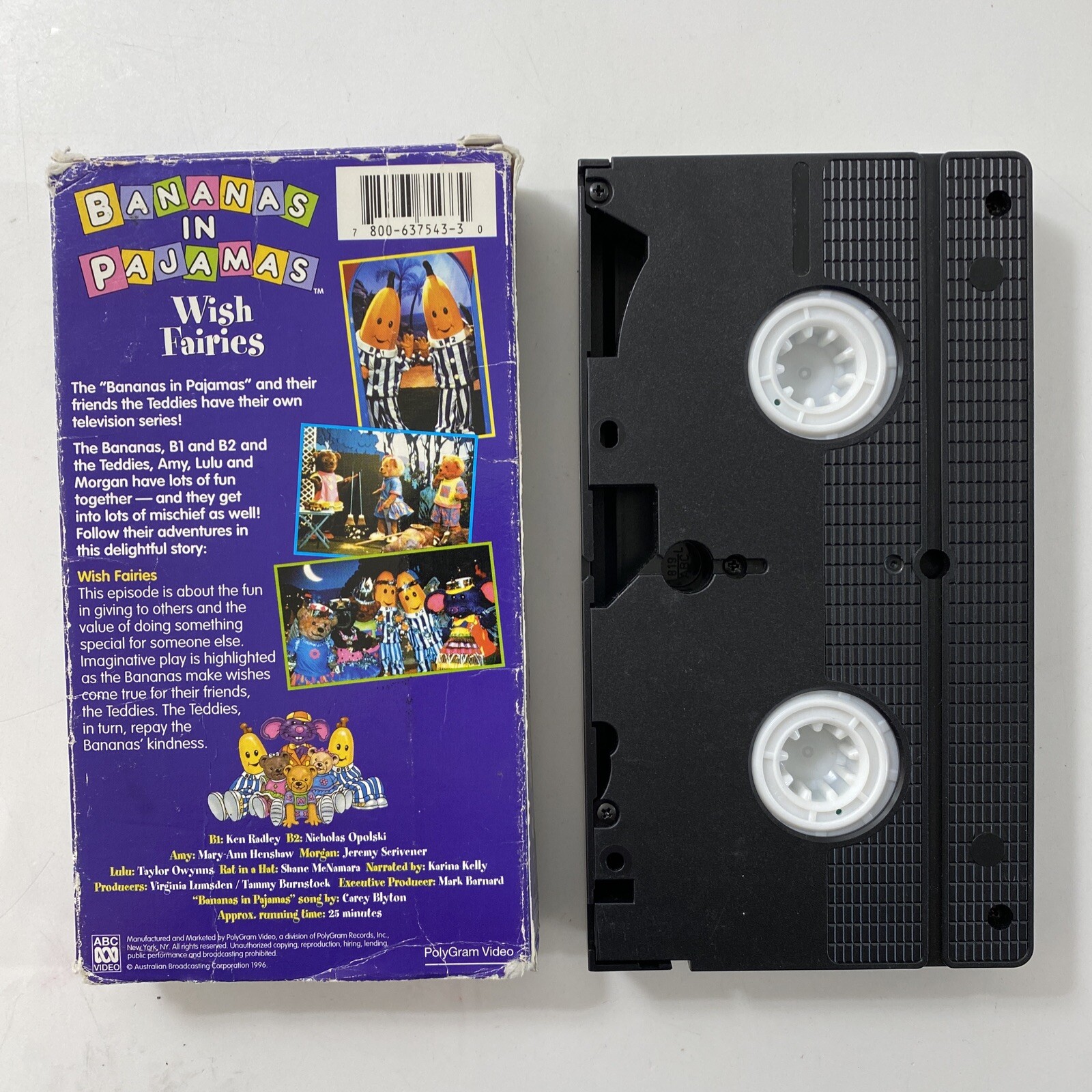 Bananas In Pajamas Wish Fairies Vhs