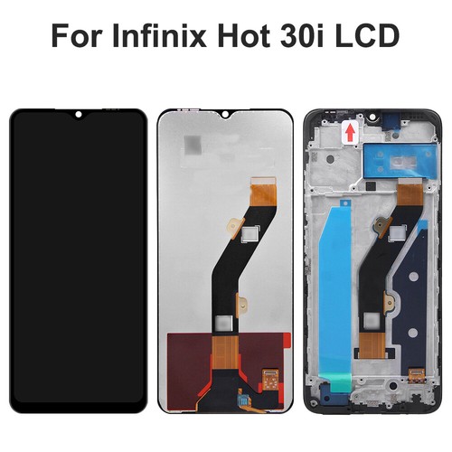 Gruppo digitalizzatore display LCD per Infinix Hot 30i touch screen ricambio - Foto 2 di 15