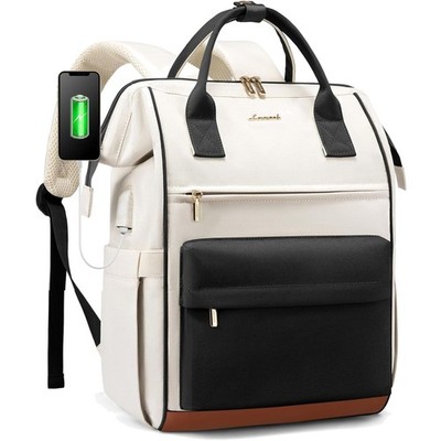 Damen Rucksack Laptop Backpack Office School Travel 15,6 Zoll modern