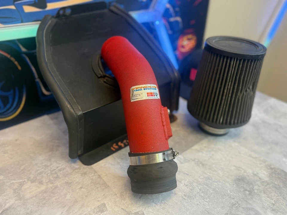 Entrada de aire frío K&N/tubo de aluminio de alto flujo Subaru STi 2015-2021 ej257 Foto 2 de 4